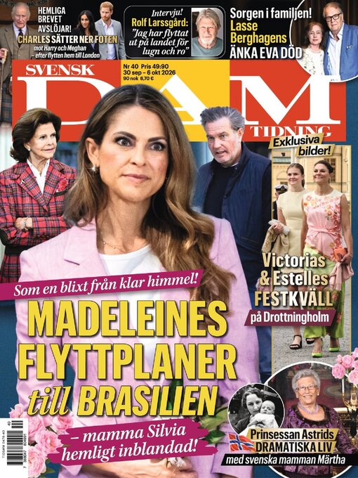Cover image for Svensk Damtidning